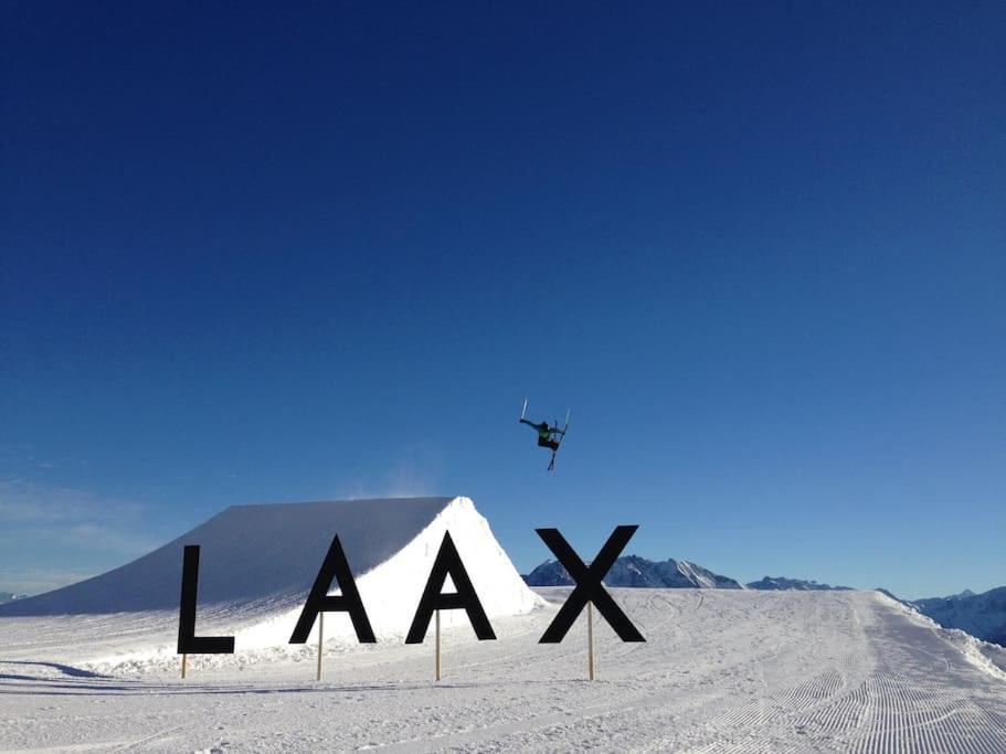 Modern Laax Apt, Swimming Pools, Wellness & Tennis Kültér fotó