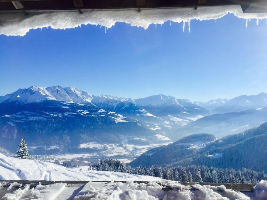 Modern Laax Apt, Swimming Pools, Wellness & Tennis Kültér fotó