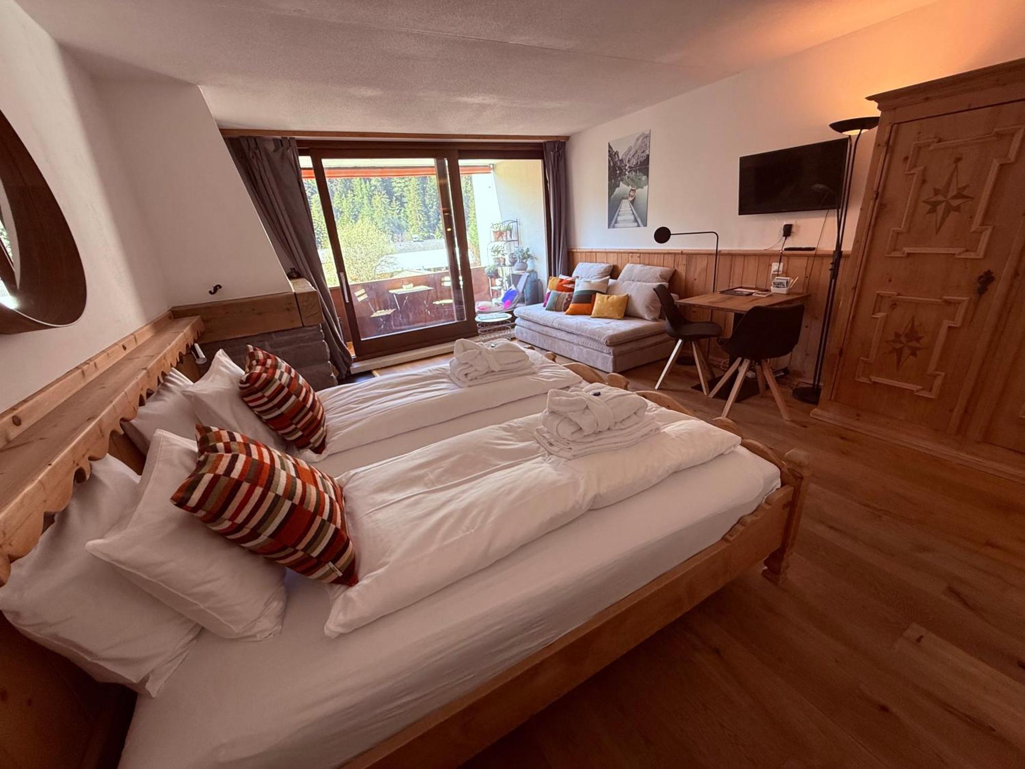 Modern Laax Apt, Swimming Pools, Wellness & Tennis Kültér fotó